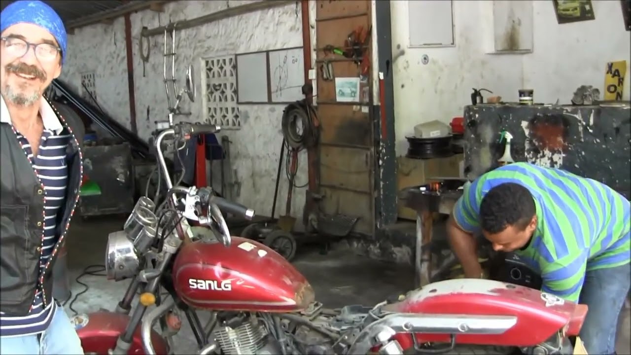 Evil $100 Bobber build of two men ten hours and one China fake Cruiser
