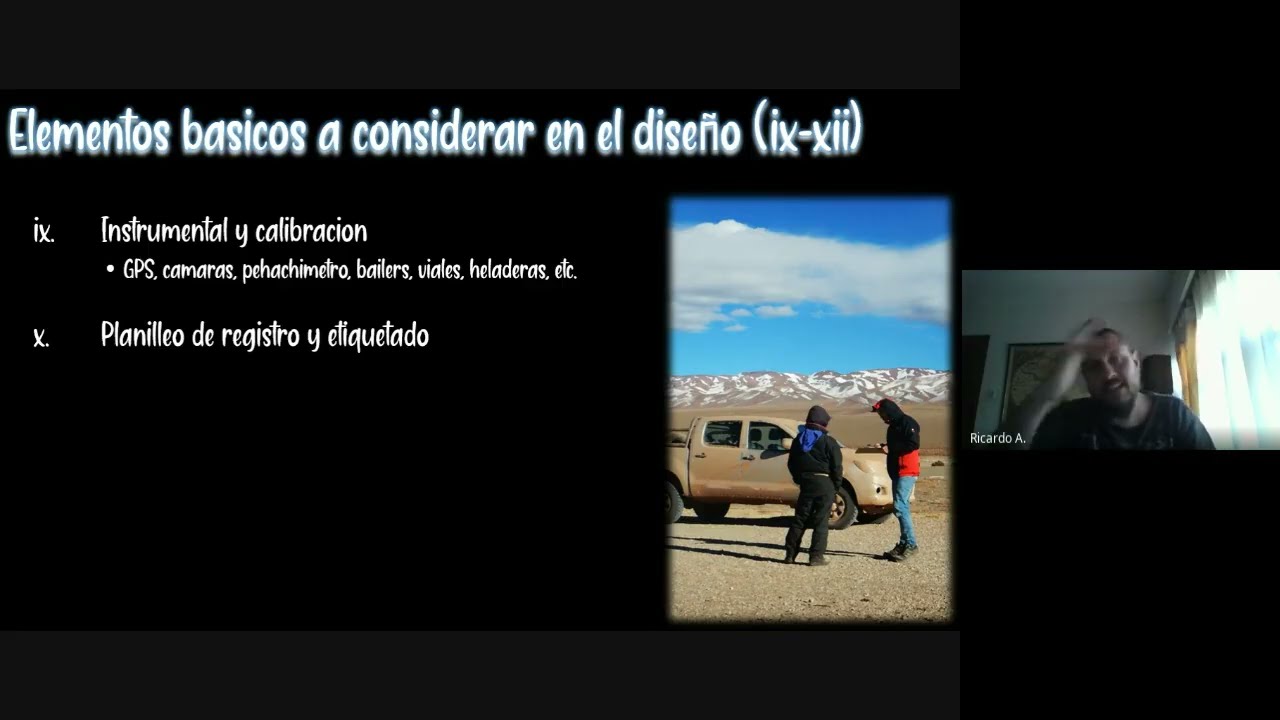 Seminario Alta Montaña 2025 | Clase 9: Intro de técnicas de relevamiento y muestreo