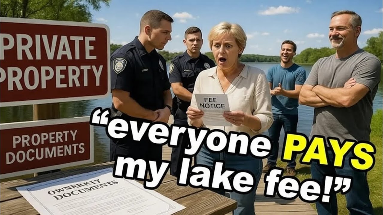 HOA Karen Called 911 When I Refused Her Lake Usage Fee-She didn't know I Own the Lake EntitledPeople