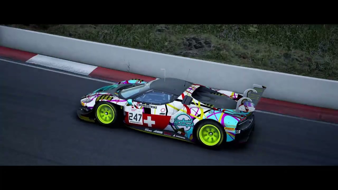 ACC Mount Panorama Q eine Runde mit Verkehr 2025.12.14