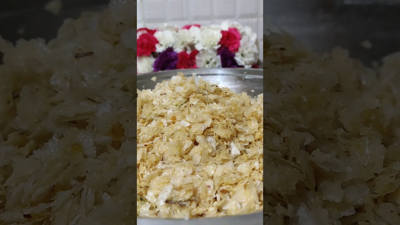 sweet poha recipe😍😋#shorts#youtubeshorts#cooking#poharecipes