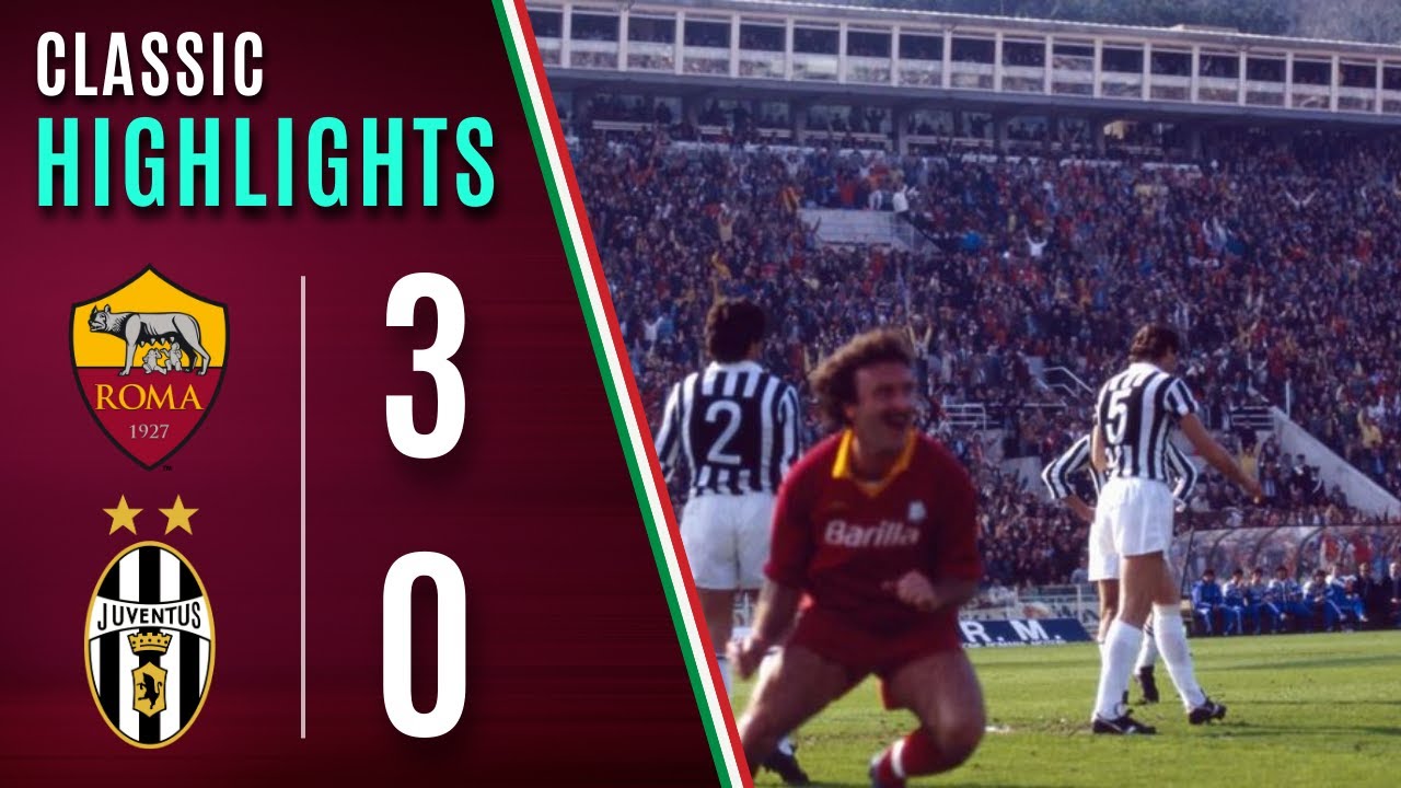 Roma 3-0 Juventus | Serie A 85/86