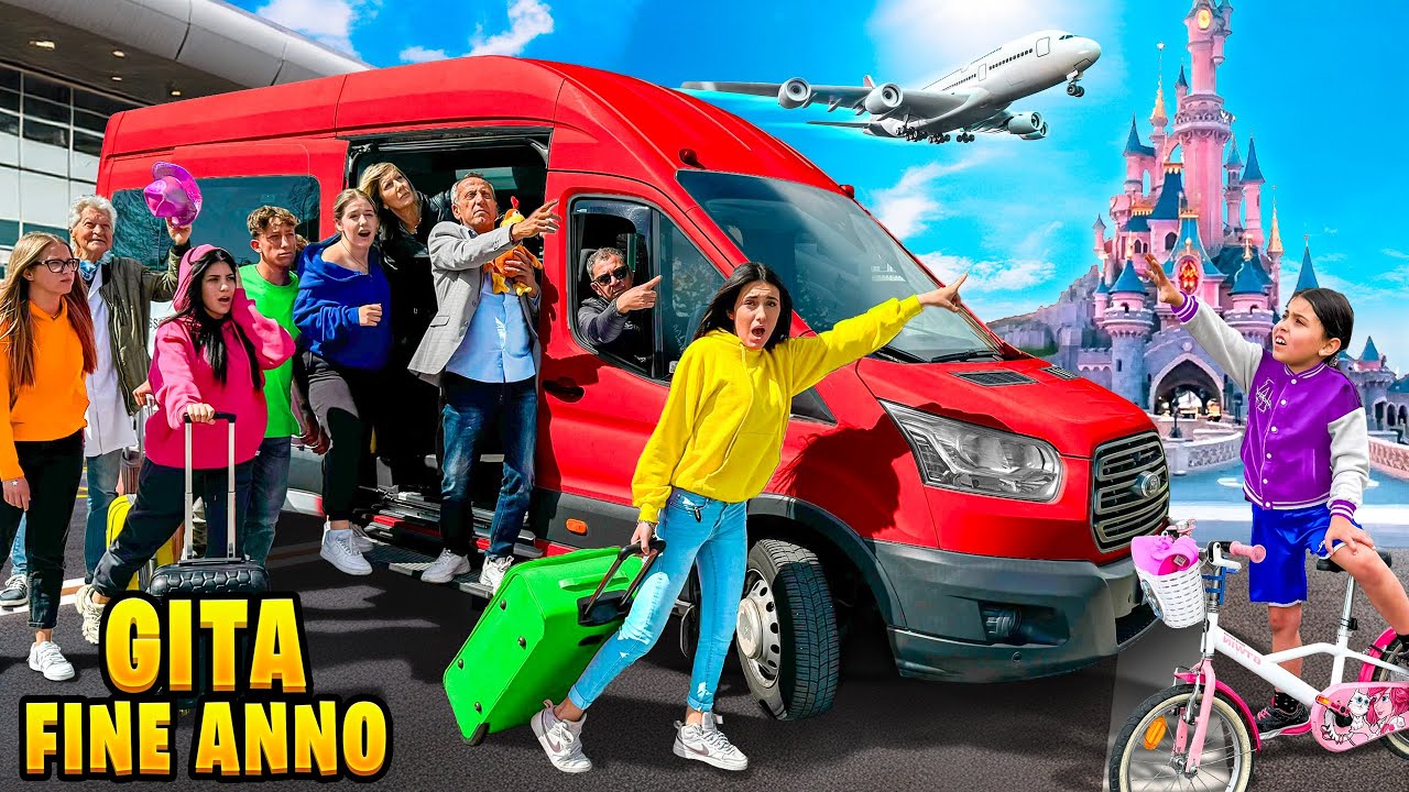 GITA DI FINE ANNO! ZIA NICOLE E ILARY VANNO IN CAMPOSCUOLA CON I NOSTRI AMICI E PERDONO L’AEREO