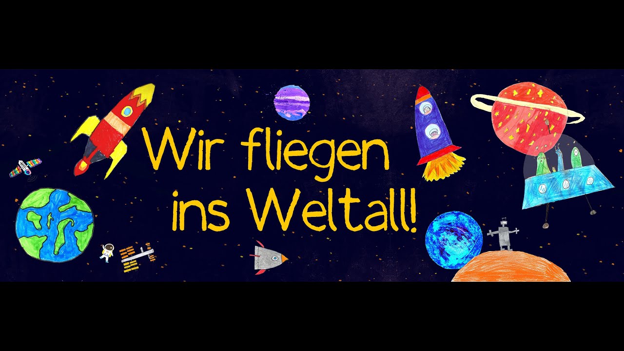Video zum Malwettbewerb „Wir fliegen ins Weltall!“