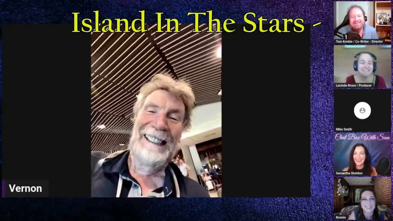Chat Box with Sam with guest Vernon Wells offers a Happy Meal- #aussie #SciFi 💫 Island In the Stars💫