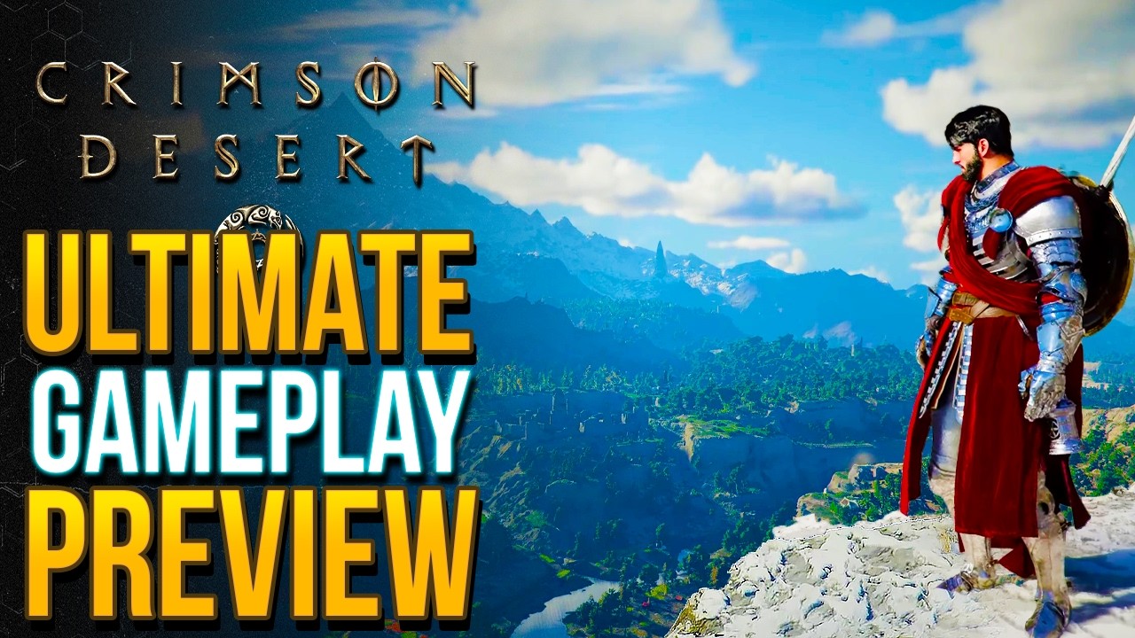 Crimson Desert GAMEPLAY Massive Preview