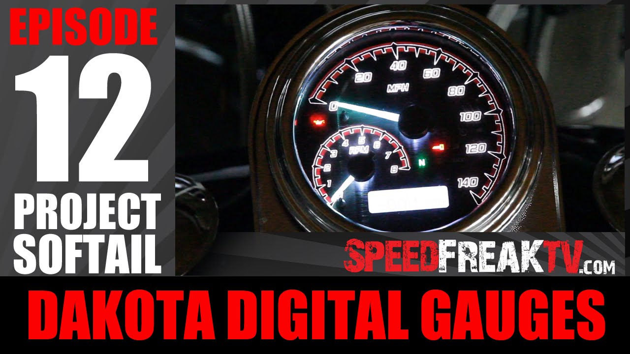 PROJECT SOFTAIL EP12: DAKOTA DIGITAL GAUGES | SPPEDFREAKTV