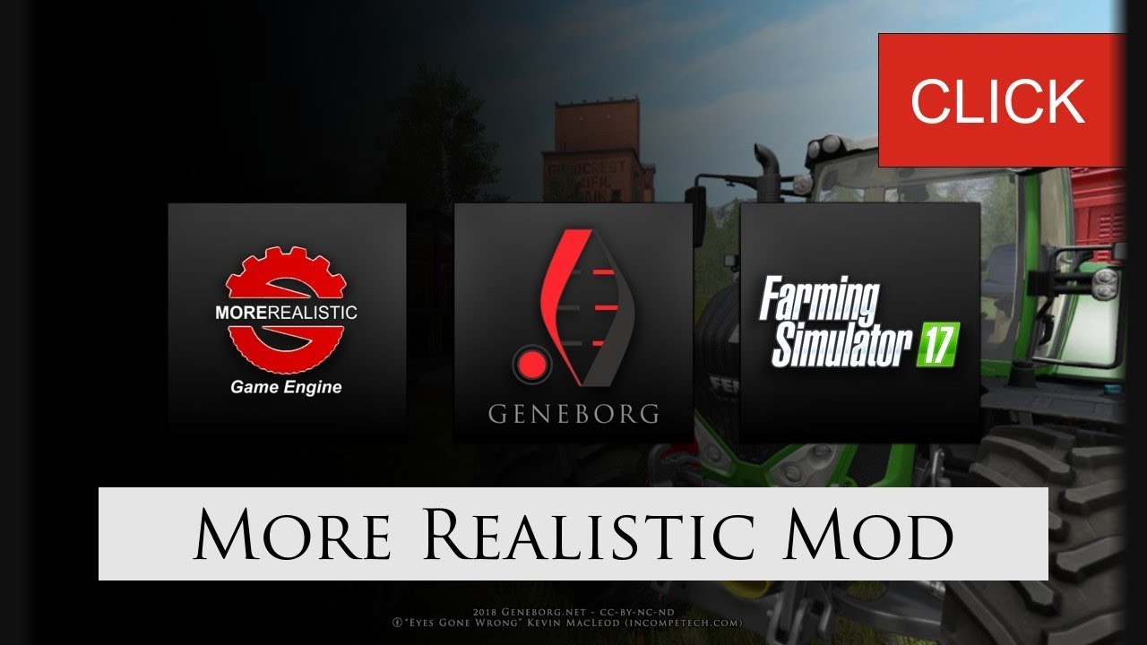 Farming Simulator 17 - More Realistic Mod (MR) [eng]