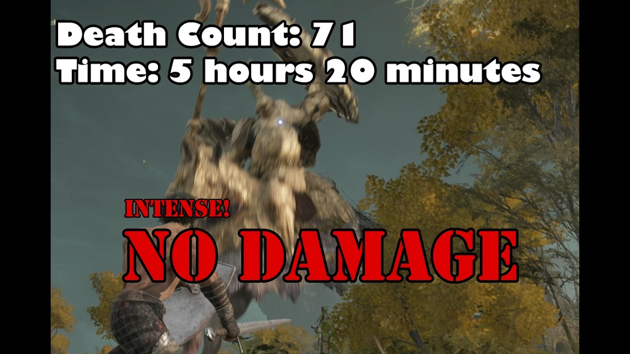 Can't resist the urge to fight Tree Sentinel - No Damage