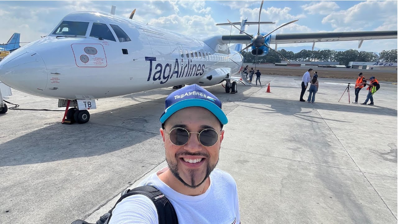 Así es la llegada de un NUEVO AVIÓN en GUATEMALA