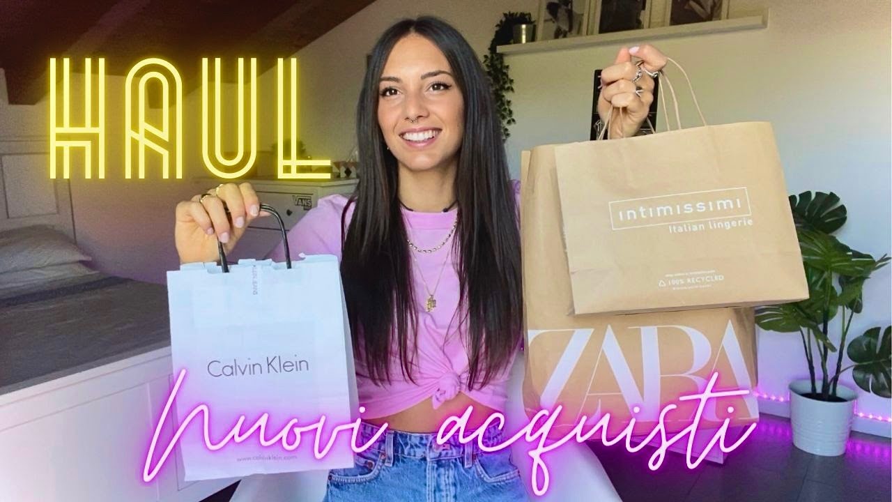 HAUL | Acquisti fine estate | Zara e Intimissimi