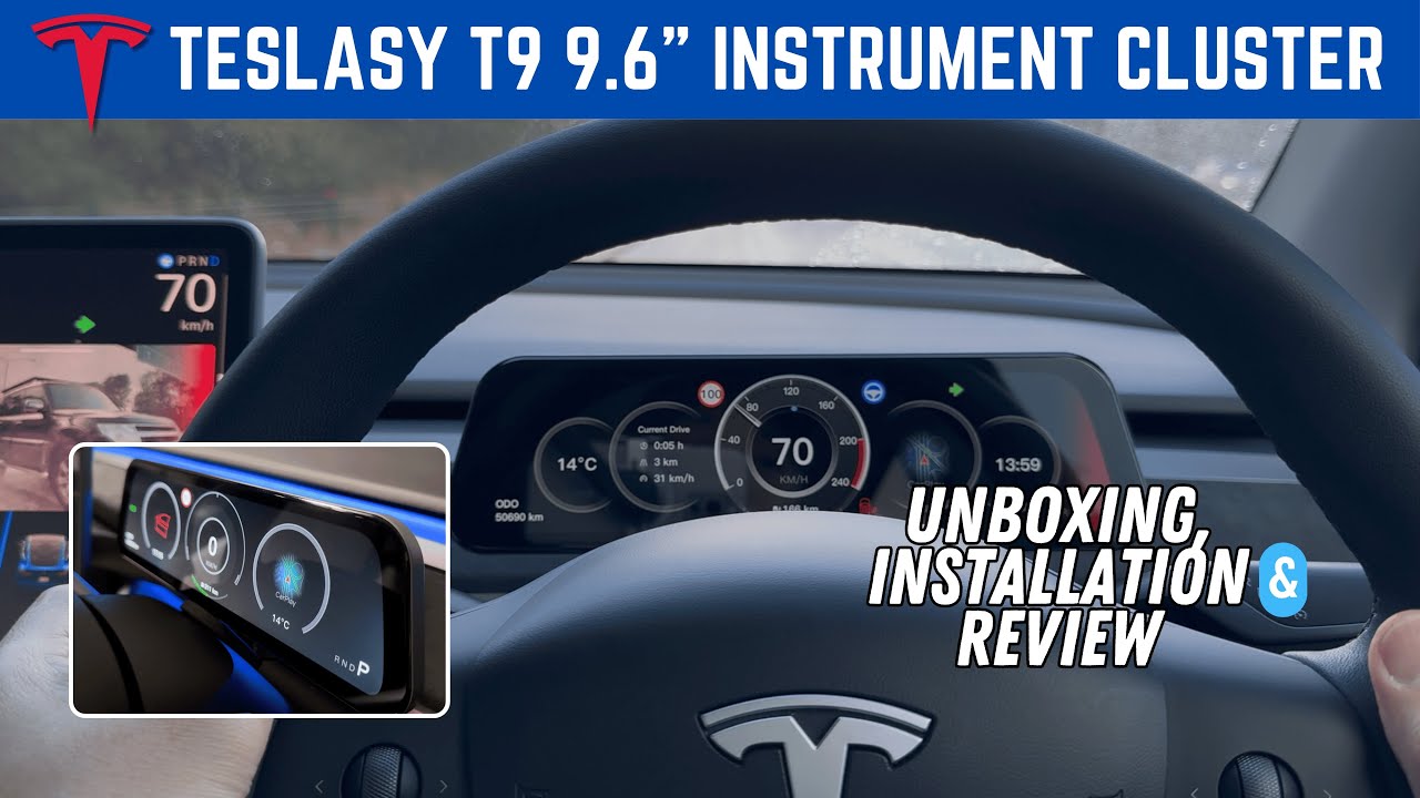 IN-DEPTH REVIEW | Teslasy T9 9.6” Gen2 Digital Driver Display