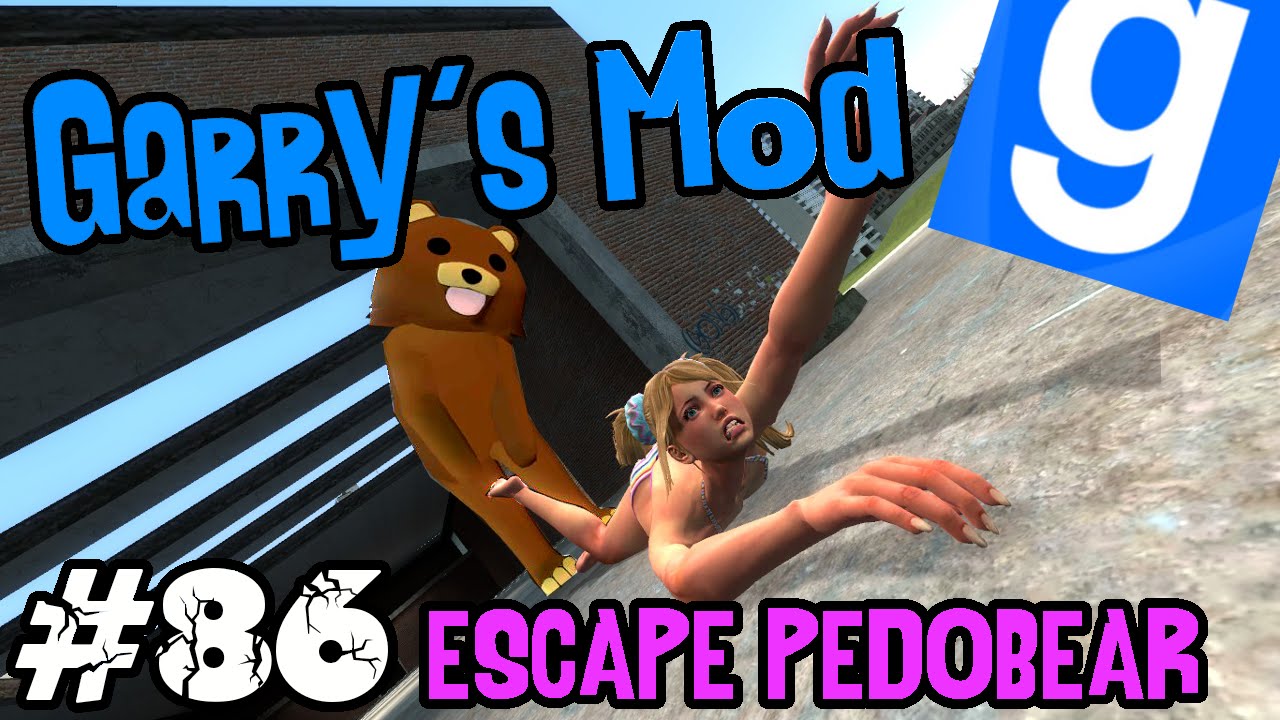 [LUŹNE GRANIE] Garry's mod (Z kumplami) #86 - Escape PedoBear | Chowaj Dupę! /Zagrajmy w
