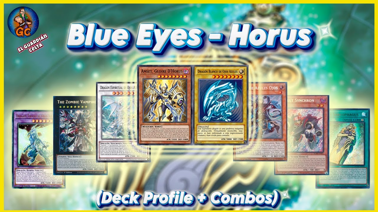 Blue Eyes Horus Deck Profile + Combos Yu-Gi-Oh! 2023 - ¡¡¡Más CONSISTENCIA que Nunca!!!