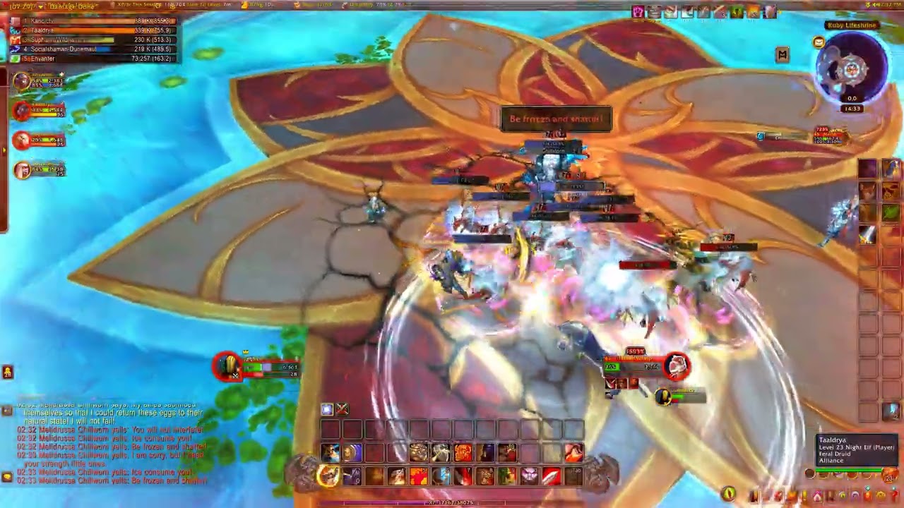 Live - Level 43-44 - Tanking Ruby Life Pools