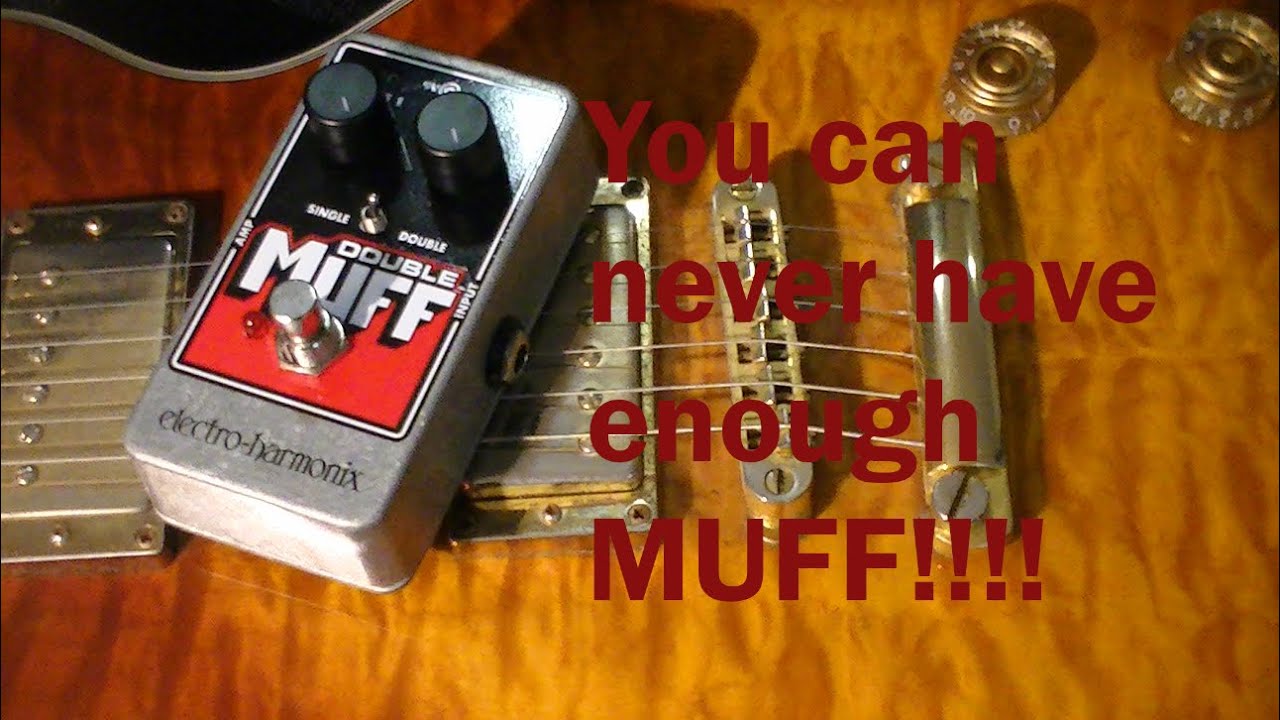 EHX DOUBLE MUFF-GRITTY TO FLAMETHROWER!! HIDDEN GEM!!!!