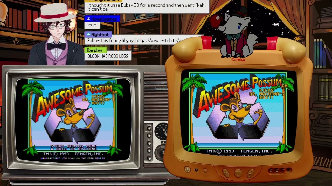 Bloom Center CX Race - Awesome Possum (Sega Genesis) (Real Hardware) ft @woozle_ch 