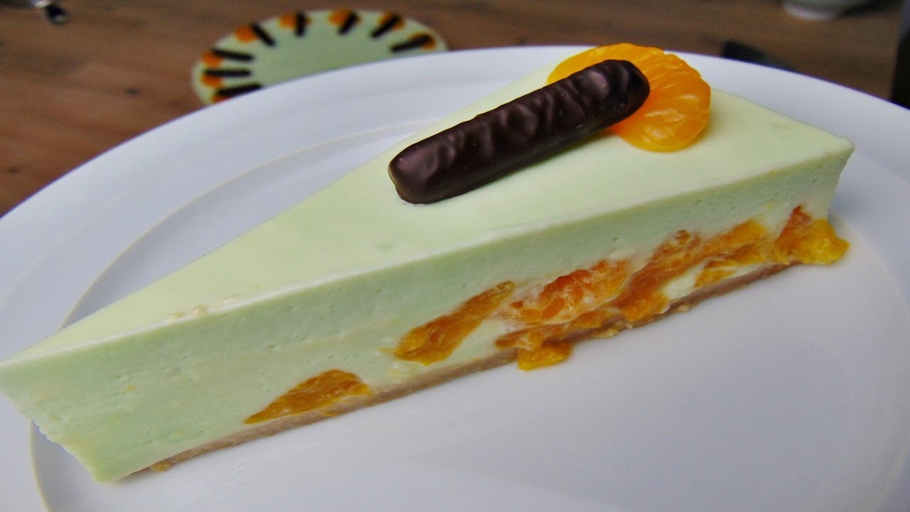 Rezept: No Bake Erfrischungstorte / Mandarinen Frischkäse Torte