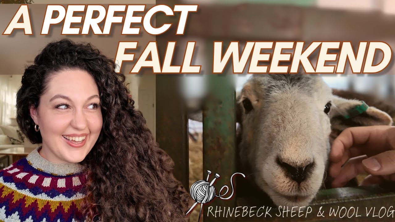Внутри самого большого фестиваля вязания в Америке 🐑 🧶 | Rhinebeck Vlog 2025