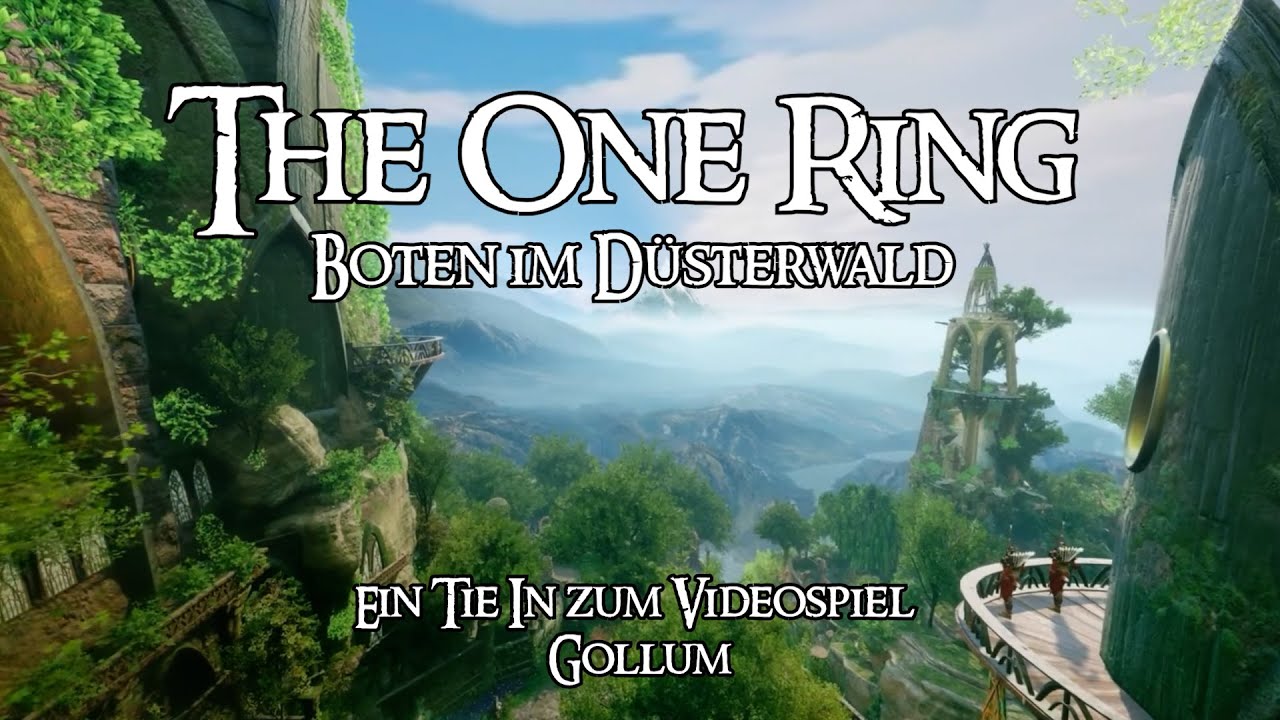 The One Ring: Boten im D&uuml;sterwald (Der Eine Ring) - Pen and Paper zum Videospiel Gollum