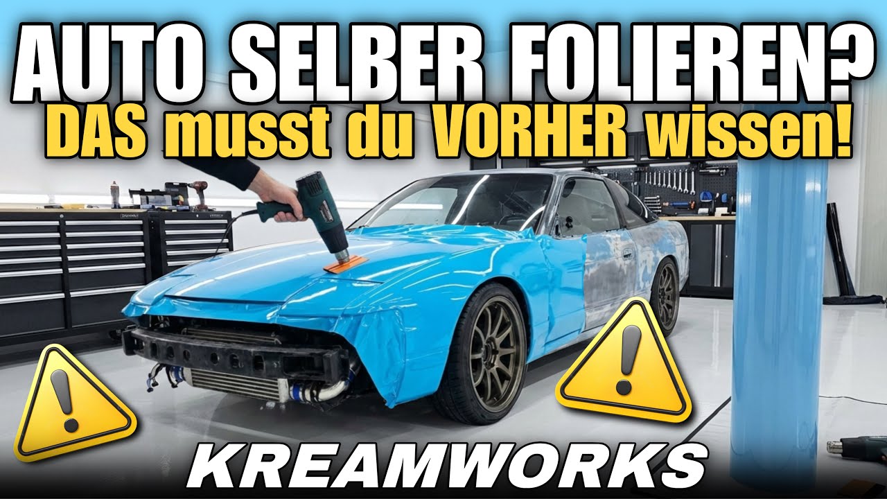 AUTO SELBER FOLIEREN? DAS musst du VORHER wissen! | KREAMWORKS