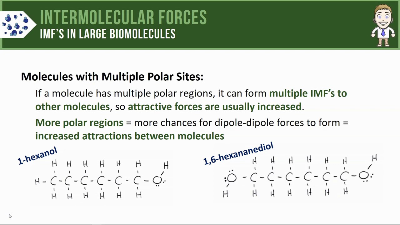 Intermolecular Forces Between Large Molecules (no music)
