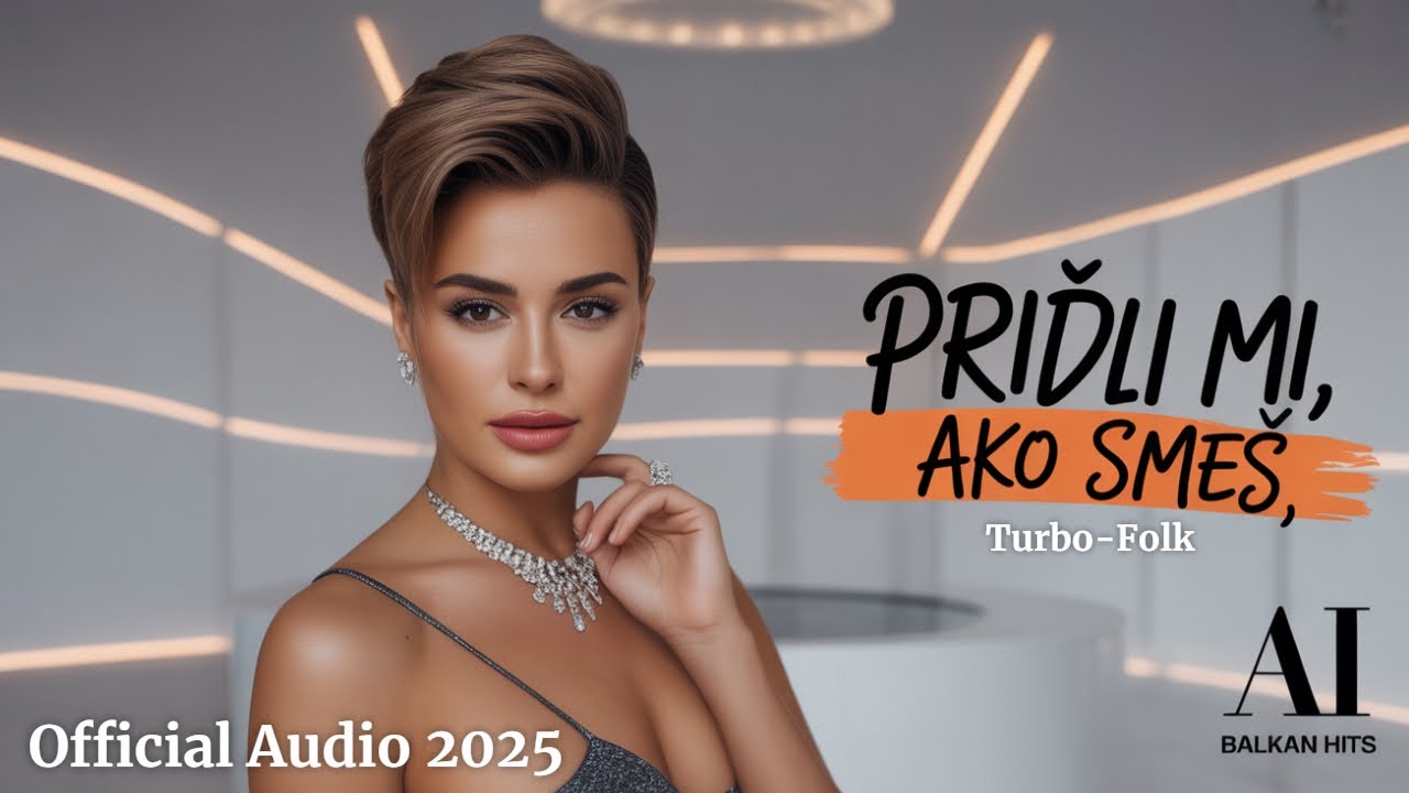 Priđi Mi Ako Sme&scaron; - Serbian Turbo-folk, Balkan Club, EDM Music | AI Balkan Hits 2025