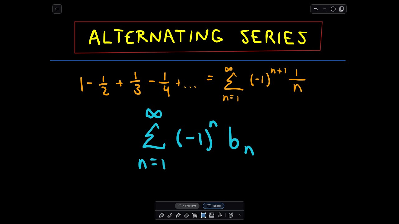 Alternating Series