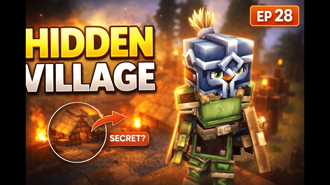Hytale Ep 28 Hidden Village
