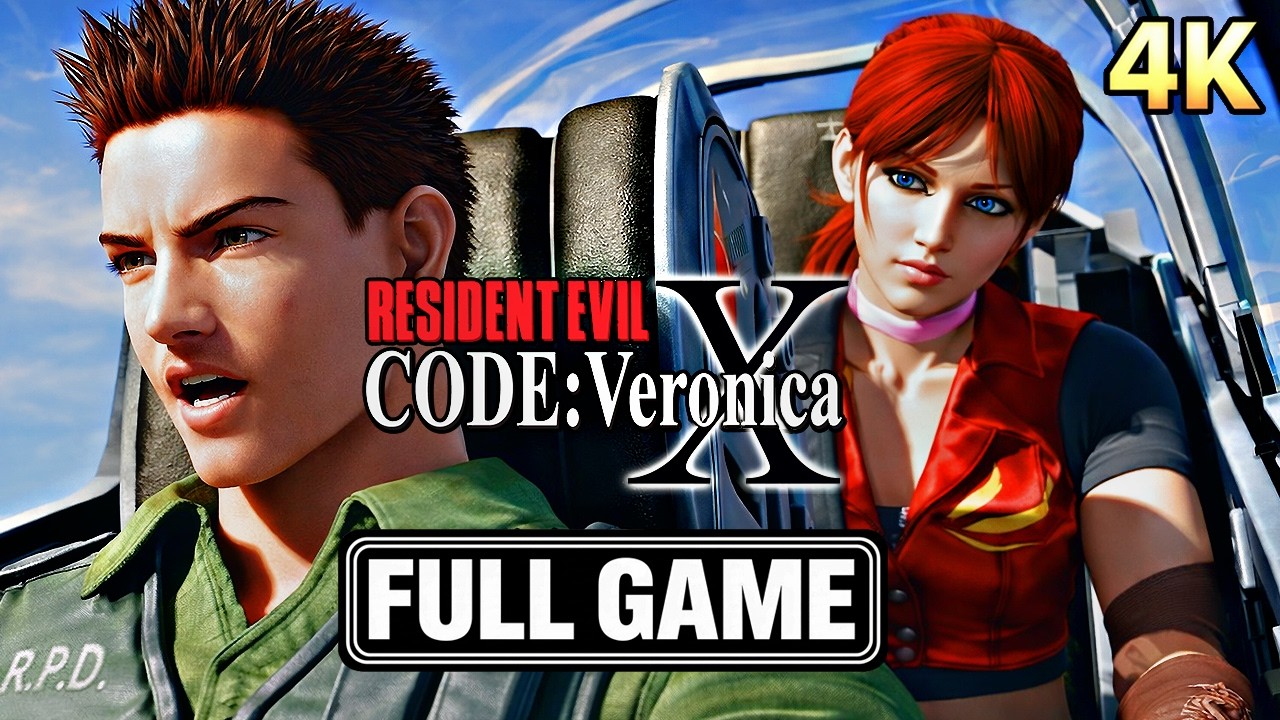 RESIDENT EVIL CODE: VERONICA X | Gameplay Walkthrough FULL GAME 【4K】 No Commentary