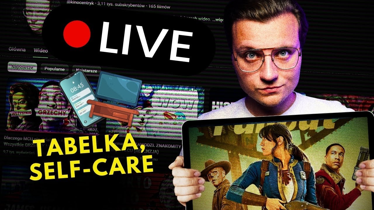 Czy da się jeszcze ZDROWO oglądać seriale? Popkulturowe self-care 🔴 LIVE #6