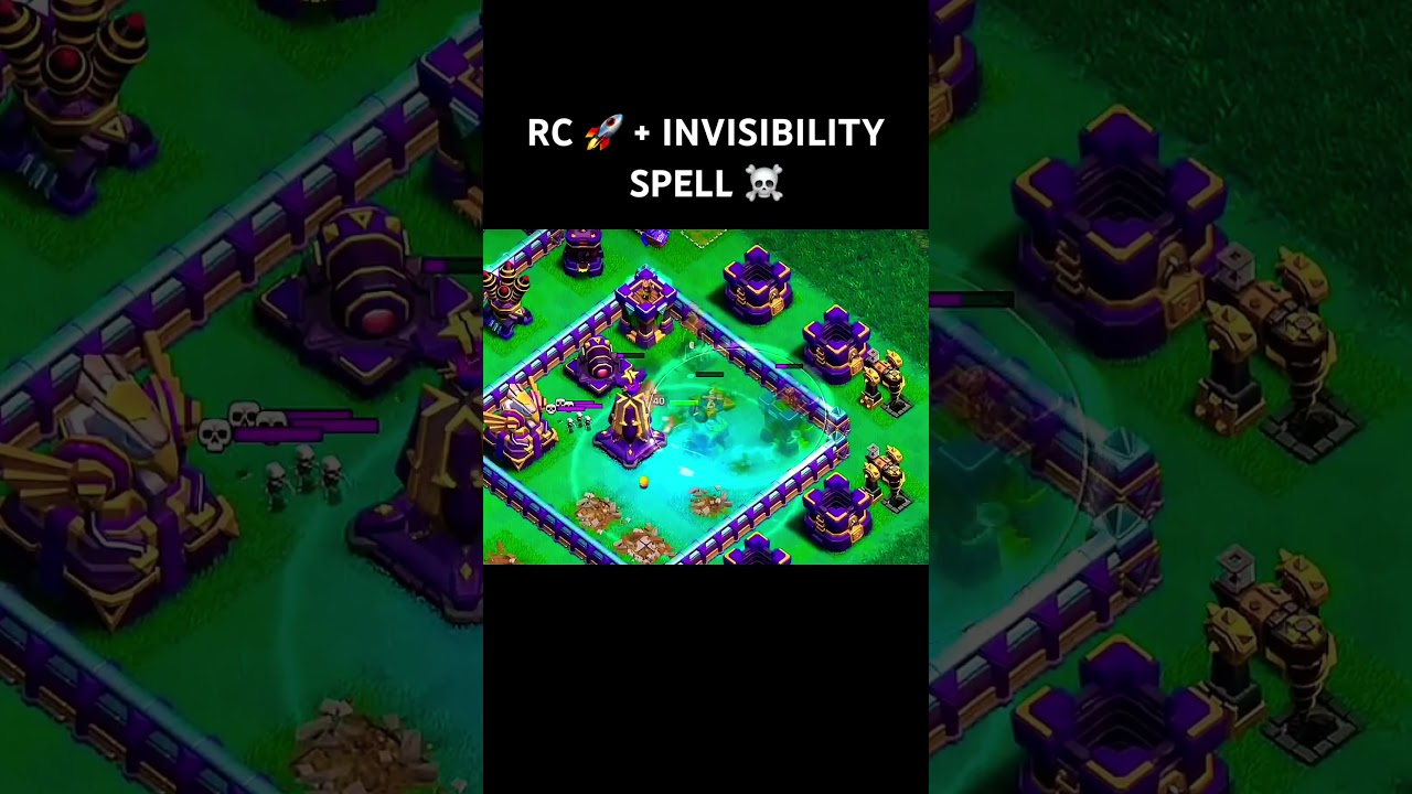 RC on fire 🔥 #clashofclans #coc #clashofclan #royalchampion #attackstrategy #cocattack