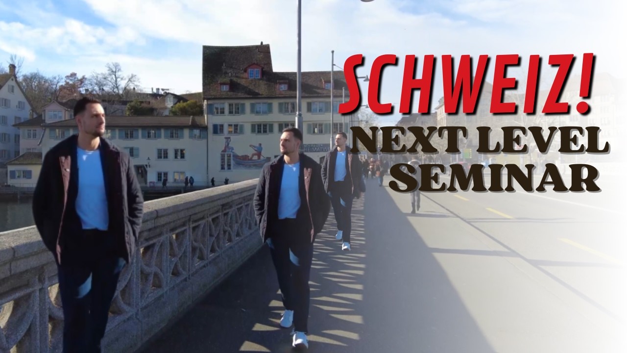 SCHWEIZ💸💸💸 Next Level Seminar & ich bilde mich selbst weiter 🔥 | VLOG