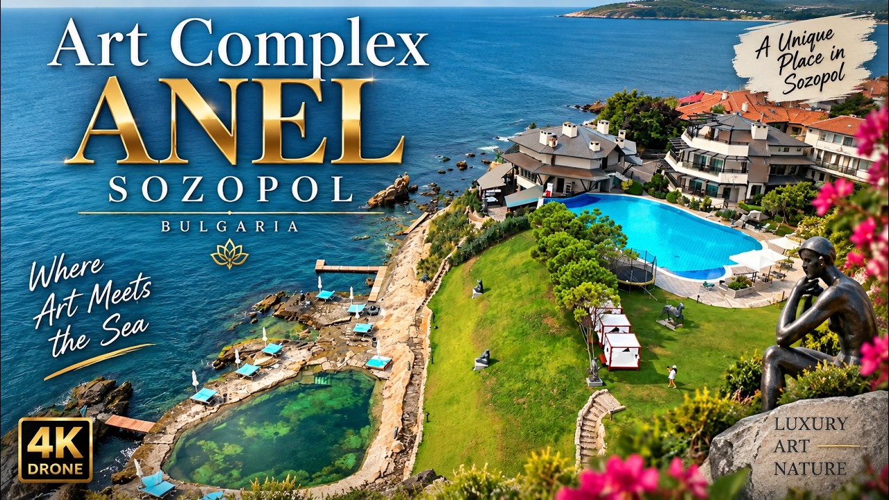 Art Complex Anel Sozopol - Bulgaria by Drone