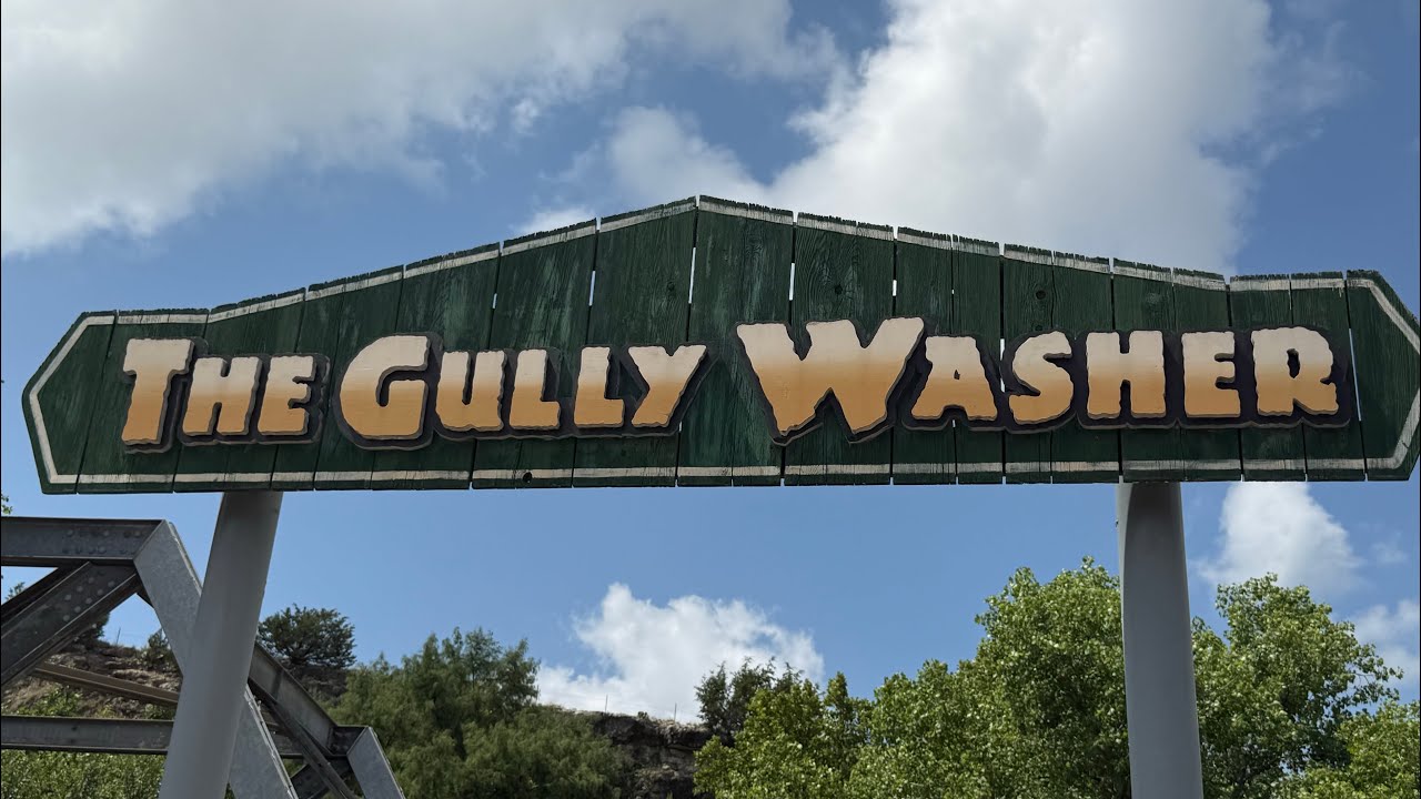 The Gully Washer 4K POV At Six Flags Fiesta Texas