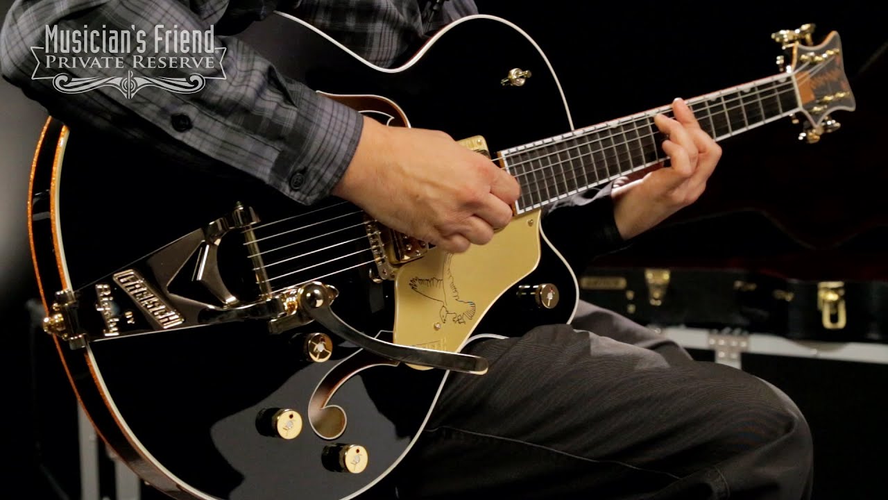 Gretsch Guitars G6139T-CB Black Falcon Center-Block Electric Guitar