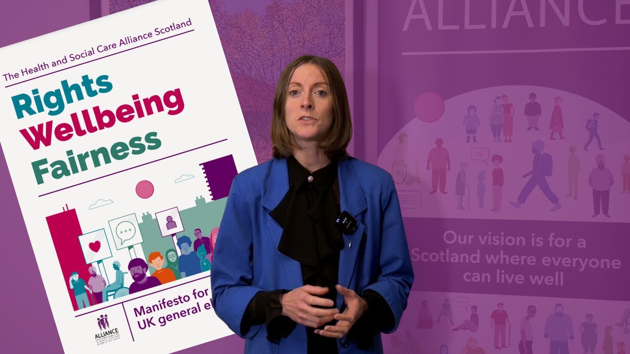 'Rights Wellbeing Fairness' - Our manifesto for the 2024 UK General Election