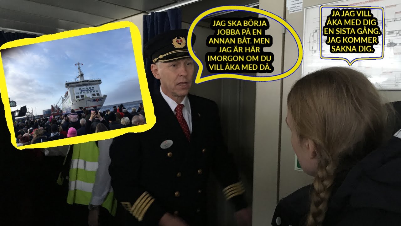 Vlogg | Färjan kommer till Halmstad