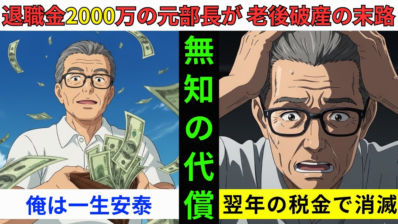 【漫画】「俺には退職金がある」と豪語した男の末路…1年で貯金が底をついた意外な原因とは？