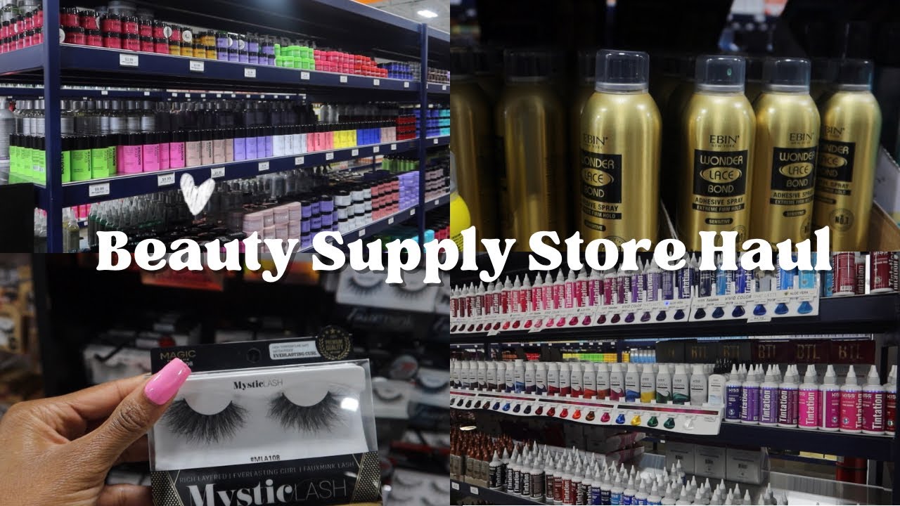 VLOG | Shopping at the largest Beauty Supply Store + Beauty Supply Store Haul