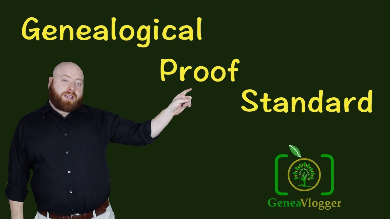 How to Prove Your Family History - Genealogical Proof Standard (Quick Genealogy Tip #26)