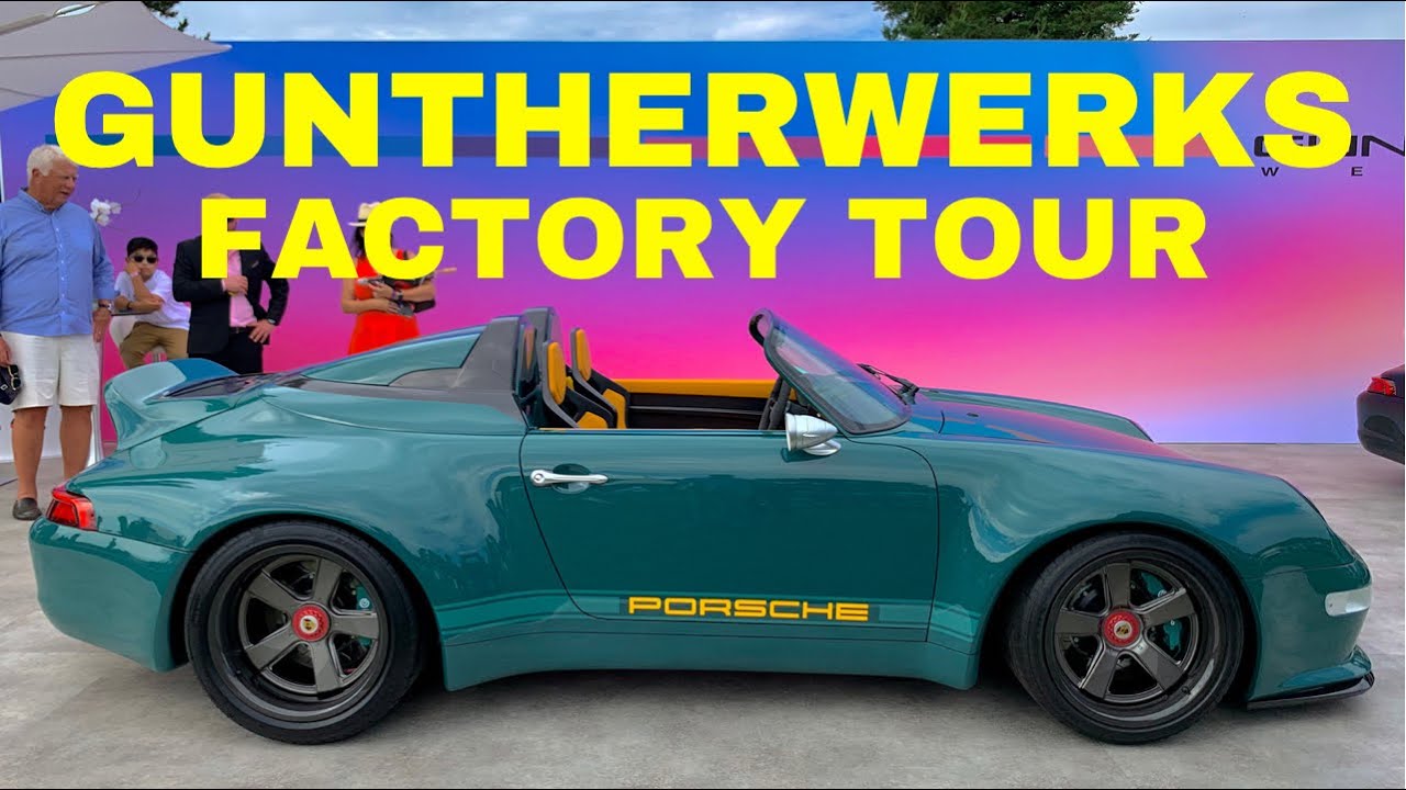 WIDEBODY Porsche 911 SPEEDSTER + Porsche 911 Coupe REMASTERED by GUNTHER WERKS + Factory Tour!