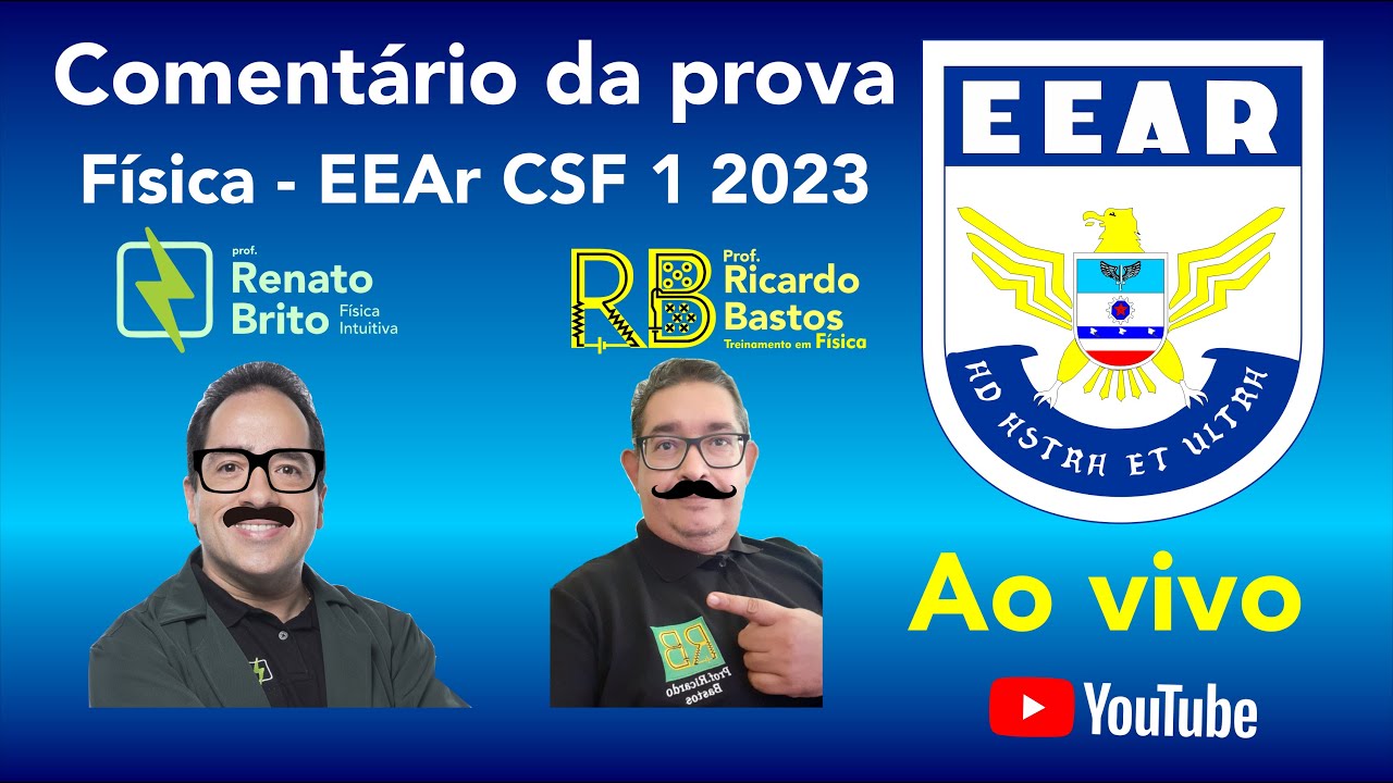 Resolu&ccedil;&atilde;o Comentada F&Iacute;SICA EEAR CFS1 2023 - Renato Brito e Ricardo Bastos