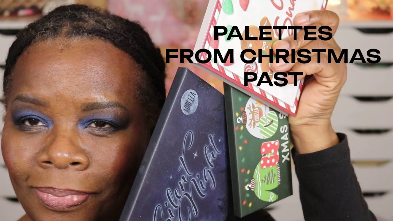 GRWM OVER 60 BEAUTY PALETTES OF CHRISTMAS PAST DAY 10