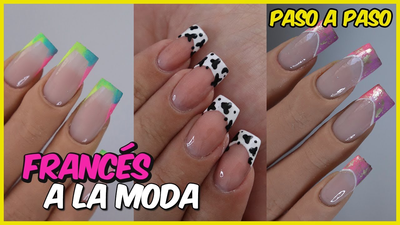 UÑAS FRANCESAS 💅 3 DISEÑOS que quizás NO HAS VISTO ✔