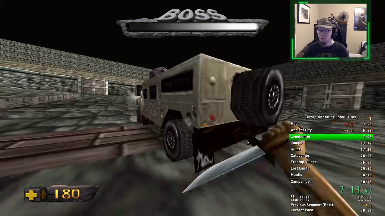 Turok: Dinosaur Hunter 100% Speedrun in 37:31