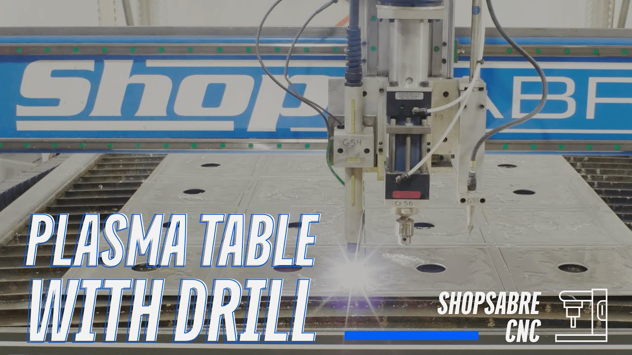 ShopSabre CNC Plasma Machine with Drill