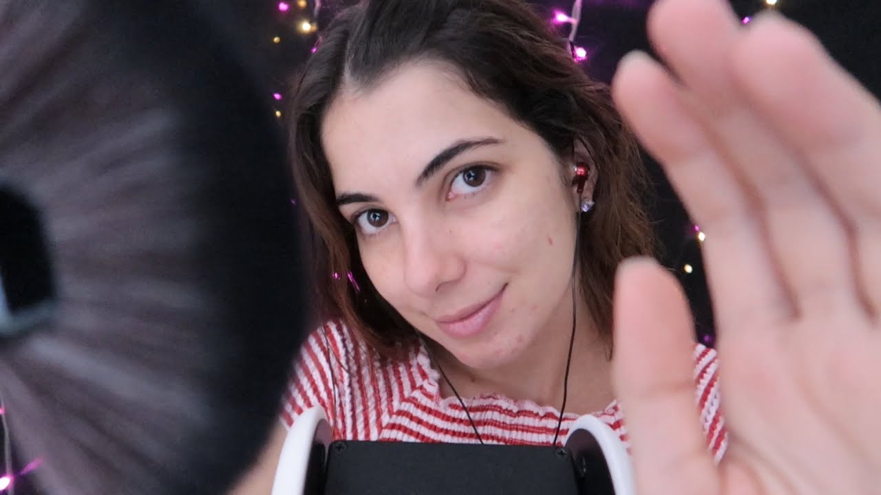 ASMR TUC TUC, SHHH, SK SK E HAND MOVEMENTS