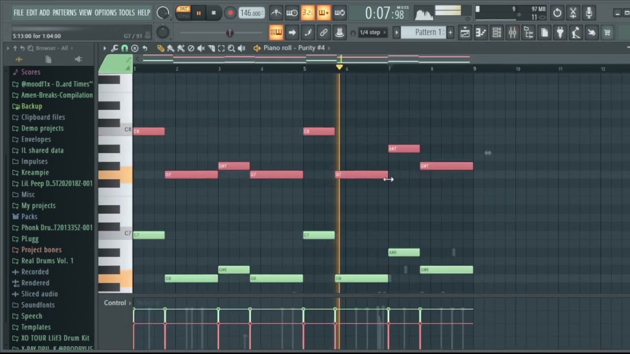 How to make Plugg / Pluggnb Beats (Using Purity) - FL Studio Beatmaking by @bl.juuggg