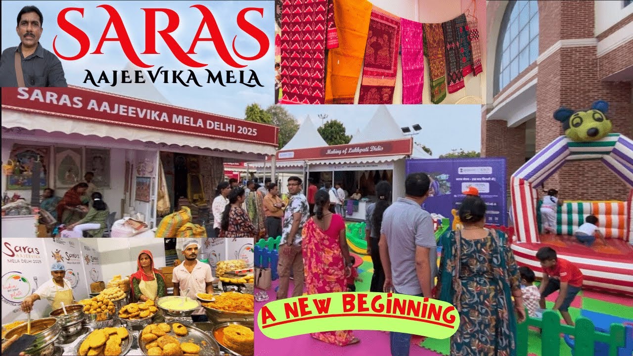 SARAS AAJEEVIKA MELA, 2025 / SARAS AAJEEVIKA MELA, NATIONAL STADIUM / SARAS AAJEEVIKA MELA, DELHI /